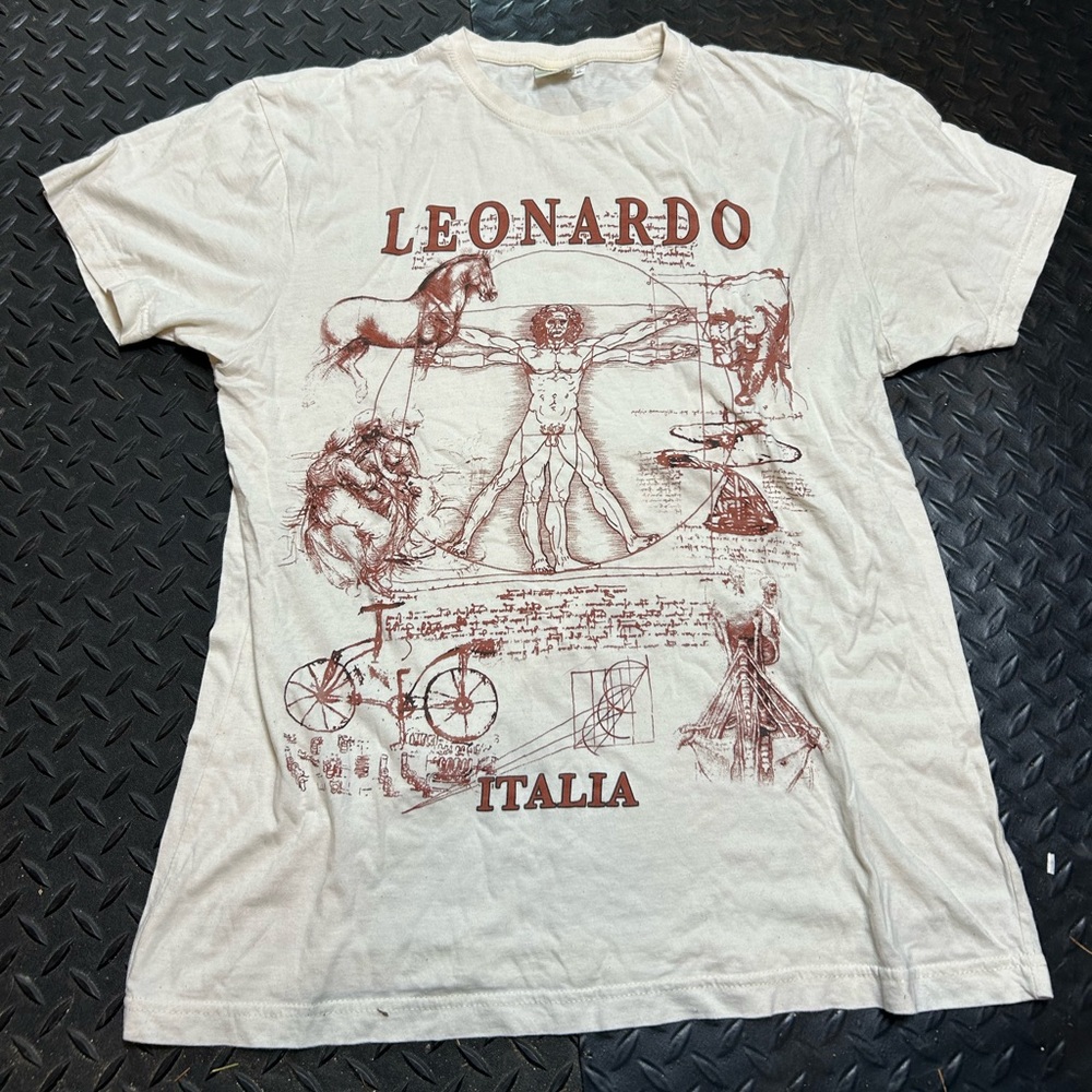 Vintage Leonardo Art Shirt